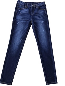Tissu denim extensible en <span class=keywords><strong>coton</strong></span> et <span class=keywords><strong>élasthanne</strong></span> de 10,3 oz pour jeans skinny pour femmes - Product Image 6
