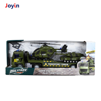 1:18 Jouet militaire à inertie légère et sonore comprenant un hélicoptère et un char pour les enfants dans la guerre et le jeu de rôle d'entraînement au combat