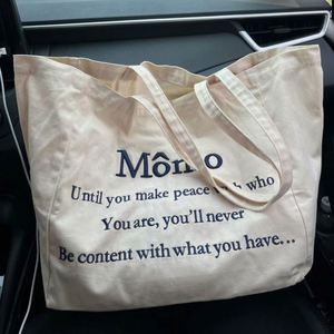 Custom Big Cotton Canvas Tote Bag with Custom Printed Logo <b>Small</b> Canvas Tote Bag for <b>Shopping</b> - Product Image 5