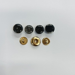 Oem biểu tượng tùy chỉnh kim loại Snap Nút Hợp kim kẽm nhấn nút với Shank phong cách cho hồi giáo thobe Hàng may mặc mạ kỹ thuật - Product Image 5