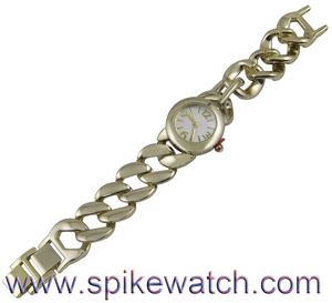 Reloj de pulsera con eslabones de cadena para mujer, elegante, barato - Product Image 4