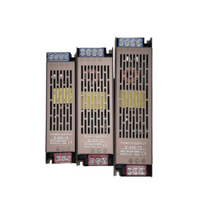Fuente de Alimentación Conmutada Jingruian de 12V 200W 300W 400W para Cajas de Luz LED y Tiras LED, Enfriamiento Natural, Salida Única - Product Image 1