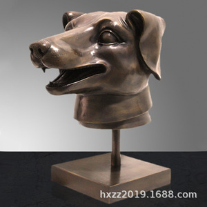 Brass Zodiac Ox Head Sculpture Cast Bronze Outdoor Water Feature Decoration Chinese Style Fountain Art - Product Image 4