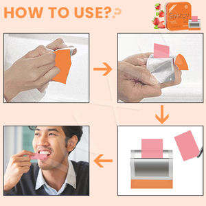 OEM/ODM Energy Candy Film Tiras orales Suplemento DE SALUD Bienestar general Tiras orales de energía alimentadas por vitaminas - Product Image 6