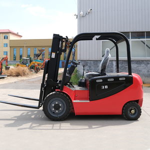 מחסן חשמלי מלא מלגזה משאית 1 טון 2ton 3ton 4ton 5ton גובה גובה 3m 4 מ '5 מ' ישיבה חשמלי מזלג מעלית למכירה - Product Image 2