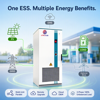 Système de stockage d'énergie industriel et commercial BESS à refroidissement liquide 261 kWh 125 kW, armoire de batterie LiFePO4 haute tension 832 V, IP54