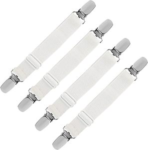 En gros Thetrend Sangles de maintien de draps élastiques efficaces avec têtes en plastique jetables et clips, OEM acceptable, pour chambre et buanderie - Product Image 1