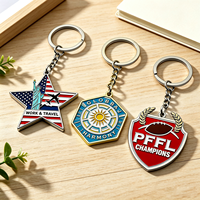 Porte-clés Fleur Poli Miroir avec Anneau Métallique Pliable et Mousqueton Métallique pour Porte-clés