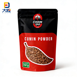 ซองบรรจุภัณฑ์อาหารแบบตั้งได้พร้อมหน้าต่างใสสำหรับบรรจุผงเครื่องเทศรสเผ็ด 350 กรัม สำหรับครัว พร้อมบริการพิมพ์ลายตามสั่ง - Product Image 6