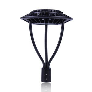 ไฟเสา LED 60W 100W 150W สำหรับสวน ตัวเรือนอะลูมิเนียม แสงสีขาวกลางวัน มาตรฐาน IP65 ใช้ไฟฟ้ากระแสสลับ/กระแสตรง รับประกัน 10 ปี - Product Image 1