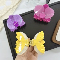 Nouvelles Arrivées UME : Pince à Cheveux en Acétate Floral Écologique et Durable pour Filles – Accessoire de Mode