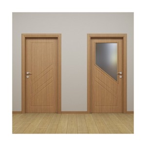 Style campagnard de l'industrie Rénovation de maison Caractéristiques de sécurité Dalle de bois pour pépinière Portes extérieures en bois - Product Image 3