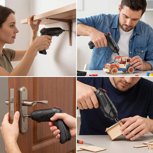 Electric Screwdriver Set 3.6V Lithium Battery Pistol Grip Home DIY Use - Product Image 1
