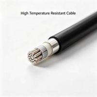 Cable Especial Resistente al Calor, Cable de Cobre Flexible de Alta Resistencia a la Temperatura, Cable de Cableado Mecánico para Hornos Industriales