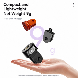 Adaptador de Montaje para Mini Trípode 1/4, de Aluminio, para GoPro a Trípode, Convertidor para <span class=keywords><strong>Insta360</strong></span> One <span class=keywords><strong>X2</strong></span> <span class=keywords><strong>X3</strong></span>, para OSMO Action 3 4 5 OEM, Venta al Por Mayor - Product Image 2