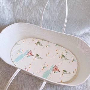 Cesta de Moisés de cuerda de algodón de alta calidad, cesta cambiante suave para recién nacido - Product Image 5