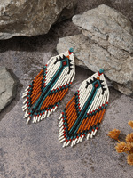 Anting-anting lingkaran berbentuk bunga bergaya boho chic buatan tangan, mutiara, manik-manik biji besar yang lucu, desain vintage untuk pernikahan, mode India