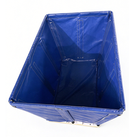 Chariot de transport temporaire avec propriétés anti-poussière, imperméables et résistantes à l'usure, en tissu Ripstop tissé enduit de PVC pour utilisation en tente