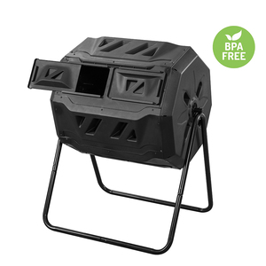 Garden supplies plastic waste worm compost bin tumbler