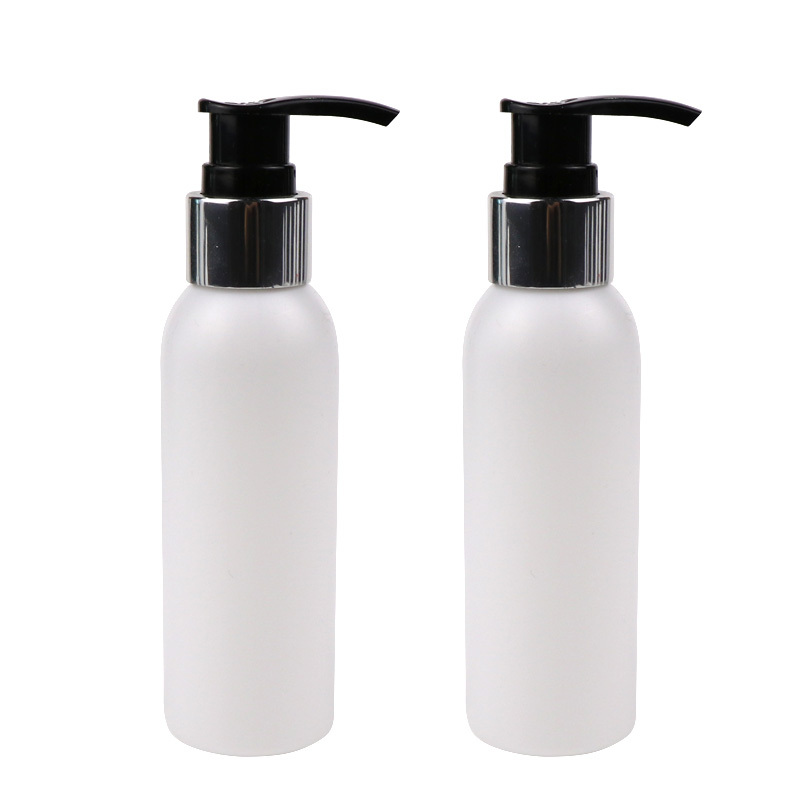 Factory sell 100ml 200ml hand wash liquid soap bottles plastic cosmetic container, body lotion bottle with pump