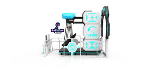 Machine d'arcade de simulation de <span class=keywords><strong>parapente</strong></span> VR éducative pour deux joueurs, en fibre de verre et métal, haute qualité 9D, pour la maison et la garderie, nouveau modèle - Product Image 3