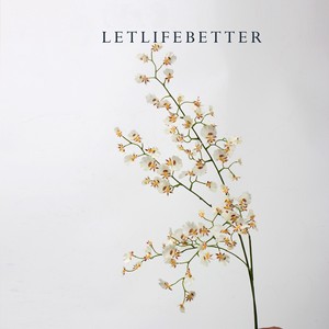 AR-1071 ZUOYI vero tocco panno 80CM danza artificiale orchidea vita dei fiori come fiori per il matrimonio - Product Image 4