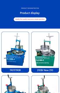 Machine à rouler le thé automatique compacte pour usage domestique – Essentielle pour la ligne de transformation du thé vert et noir - Product Image 5