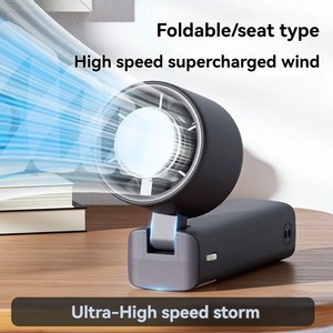 2025 Handheld Violent <b>Fan</b> 4000mah Ice Compress <b>Mini</b> High Speed Small Desktop <b>Fan</b> Portable Outdoor Handheld Electric - Product Image 3