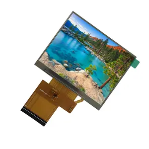 Horizontal Screen 3.5 Inch Lcd Module IPS- Tft Screen 640*480 54pin RGB Interface Lcd Display