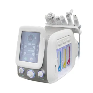 VY-W06X 6 в 1 плазменный резак, дермабразия машина с подогревом воды ежедневный уход за кожей лица Малый пузырьковый прибор для чистки лица