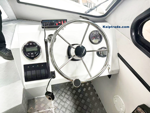 Bateau <span class=keywords><strong>de</strong></span> plaisance <span class=keywords><strong>de</strong></span> 20 pieds en aluminium avec banc, siège <span class=keywords><strong>de</strong></span> <span class=keywords><strong>capitaine</strong></span>, pare-brise, moteur hors-bord 60-115 CV, yacht, bateaux <span class=keywords><strong>de</strong></span> pêche, croiseurs, bateaux à rames, mer - Product Image 6