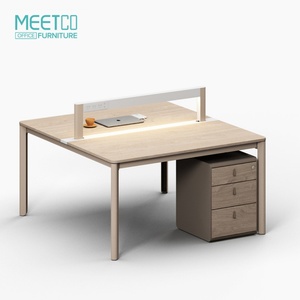 Modern 6 Seater Office <b>Work</b> Station Staff <b>Table</b> Office Desk Modular Office Cubicle Workstation Desk - Product Image 3