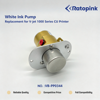 Pompe à encre blanche Ratopink VB-PP0344, remplacement pour imprimante CIJ série V-jet 1000