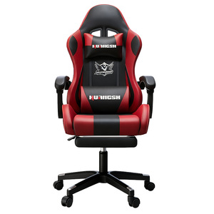 Spring Star Gaming <b>Chair</b> Pu Leather Ergonomic Swivel <b>Chair</b> With Headrest And Lumbar Support For Home Office Use - Product Image 2