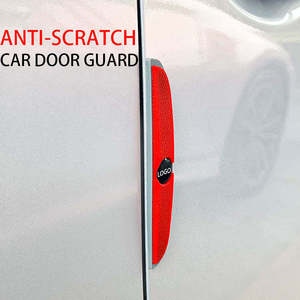 4 Piezas de Protectores Antiarañazos para Puertas de Coche con Logotipo Personalizado de Fábrica, Protector de Espejo Retrovisor, Protectores de Borde de Puerta Lateral de Coche - Product Image 2