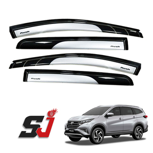 Deflector de visera de <span class=keywords><strong>lluvia</strong></span> para ventana de coche, accesorio de plástico de alta calidad, PMMA, 2,5 MM de grosor, novedad de 2018 - Product Image 1