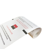 Rouleaux de papier thermique personnalisés sans BPA 57x40mm pour caisses enregistreuses et reçus de vente au détail