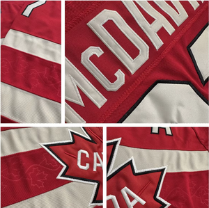 Maillots de hockey sur glace pour hommes de l'équipe IIHF des États-Unis |   Brady Tkachuk 7 Patrick Kane 88 Matthews 34 Brodé 100% Polyester Antibactérien - Product Image 5