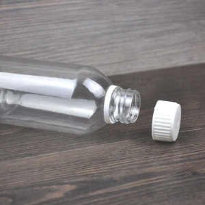 飲料薬ボトル200mlPET透明プラスチック液体咳止めシロップ - Product Image 3