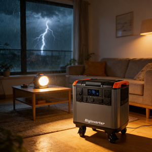 สถานีไฟฟ้าพกพา BIGINVERTER 5000W 5000Wh สำหรับเครื่องมือไฟฟ้าในสถานที่ก่อสร้างและการใช้งานในสถานที่ทำงาน - Product Image 4