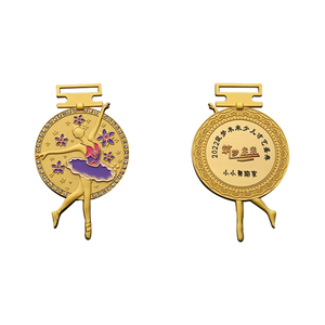 Женская металлическая медаль по спортивной гимнастике - Product Image 4