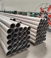 Tuyau en titane GR1 soudé ASTM B338 pour échangeur de chaleur de traitement chimique, résistant à la corrosion, longueur personnalisée, OEM