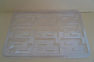 Vente en gros d'usine d'emballages Blister jetable en plastique Pvc Pp Pe Pet Ops Plateaux en plastique - Product Image 2