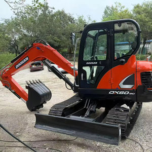 DOOSAN DX60 DH60 DH80 excavatrices de petite taille 6 tonnes 8 tonnes excavatrices excavatrices d'occasion sur chenilles à vendre - Product Image 1