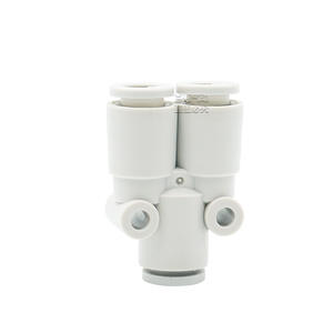 Conector Neumático en T Tipo Y SMC para Manguera de Aire, Uso Industrial, Nuevo, Rosca de Latón, Sellado Industrial - Product Image 2