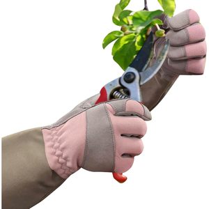 Guantes de Podar Frigg Rose, Ambidiestros, Recubiertos de Nitrilo, ANSI/ISEA Nivel de Corte 3, Puño Extra Largo, Protección Contra Espinas para Jardinería - Product Image 1