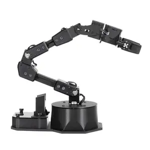 Atacado personalizado dois eixos mini manipulador hidráulico pequena pinça manipulação braço robô com braçadeira