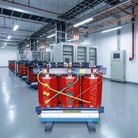 Equipo eléctrico Ganzhong SCB14 Transformador seco de resina trifásico 10kV/400V con bobinado de cobre IEC CE para centro de datos, almacenamiento de energía fotovoltaica, energía interior