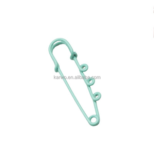 Broche de alfileres de seguridad para ropa Simple de 65mm con 3 bucles - Product Image 1