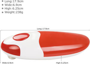 Ouvre-bouteille multifonction en acier inoxydable, ouverture automatique sans effort, simple pression sur un bouton, ouvre-boîte électrique à piles - Product Image 6